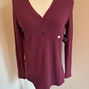 Two Eddie Bauer Thermal tops